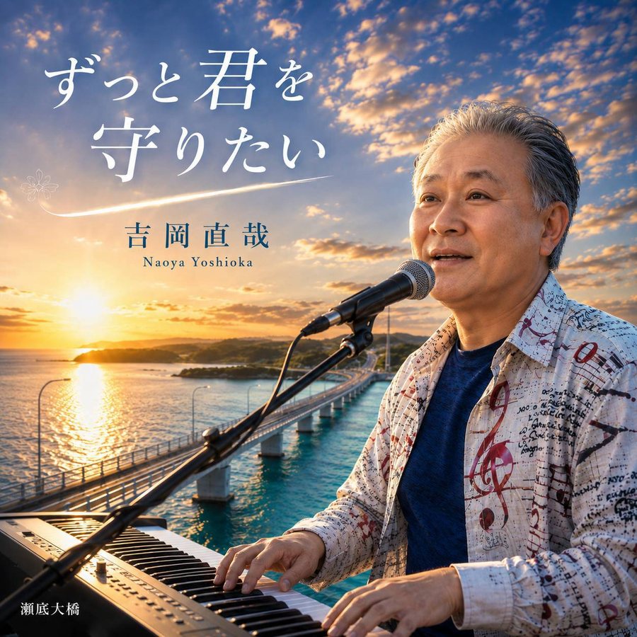 1stシングル「ずっと君を守りたい」ジャケット写真